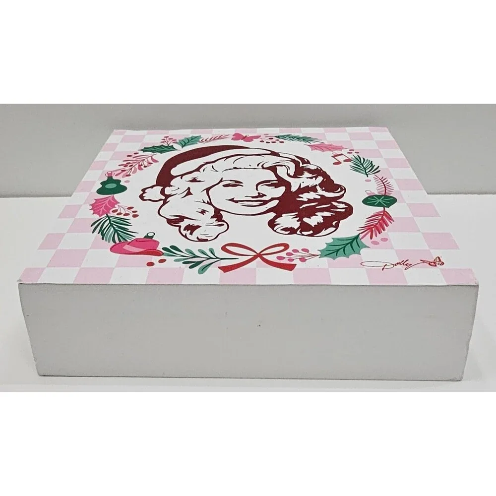 Dolly Parton Holiday Wreath Box, Officially Licensed 5.5
